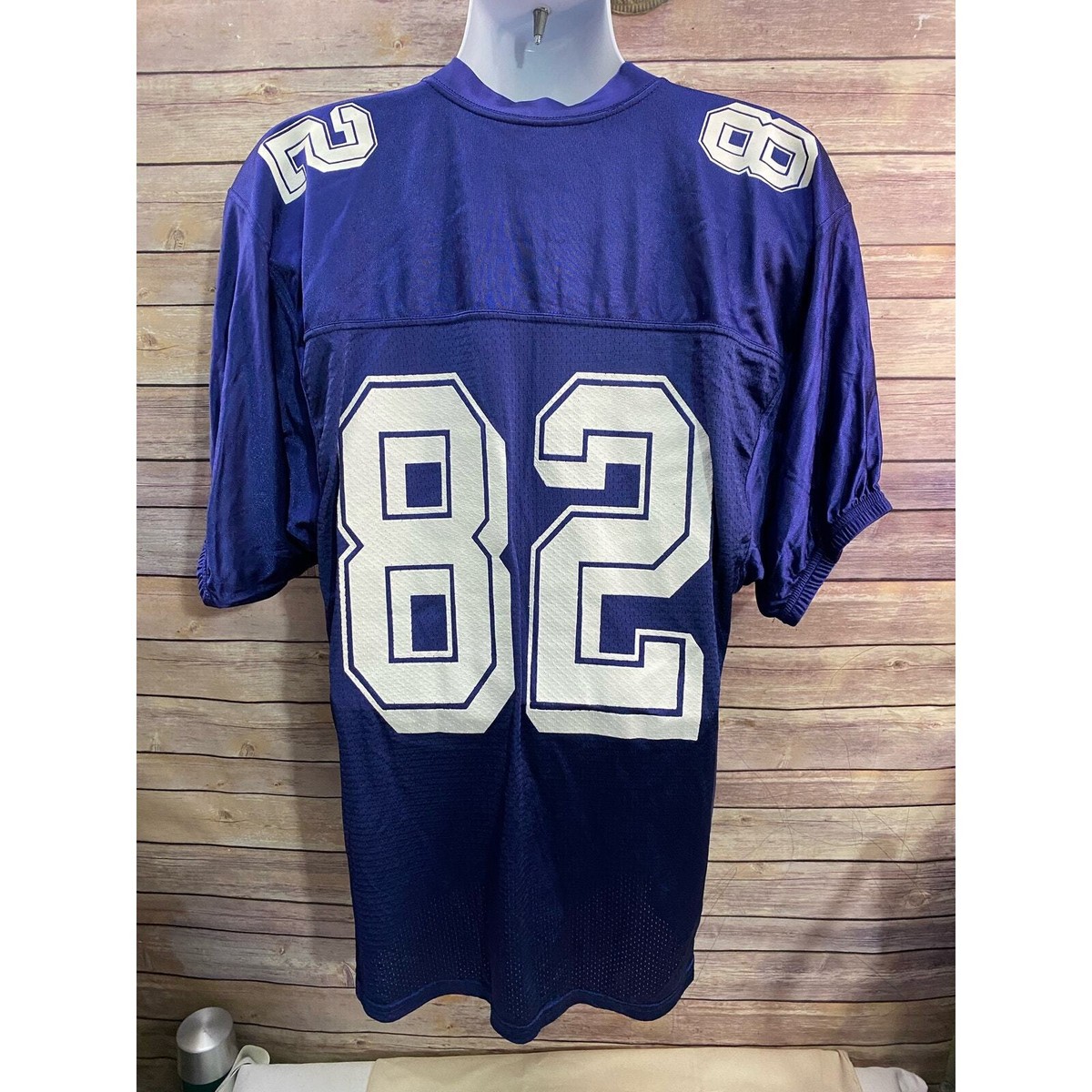 Riddell Blue Vintage North Football Jersey #82 Adult Large | eBay