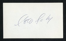 Coco Laboy signed autograph auto 3x5 index card Baseball Player 9716