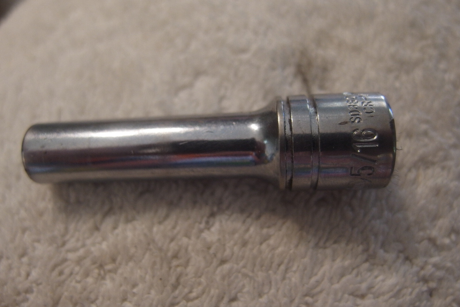 5/16" Carlyle Tools by Napa SD38010 3/8" DR.  6PT Deep Socket