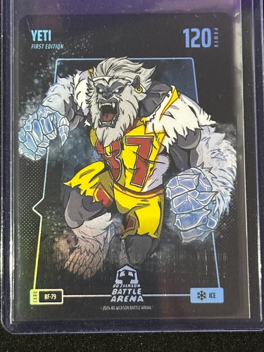 2024 Bo Jackson Battle Arena 1st Edition Yeti Travis Kelce Ice Parallel