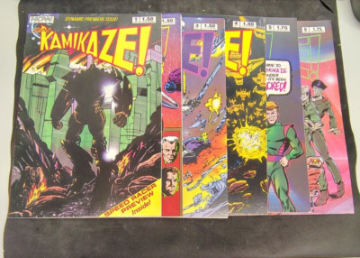 Dai Kamikaze #1-6 now comics 1987