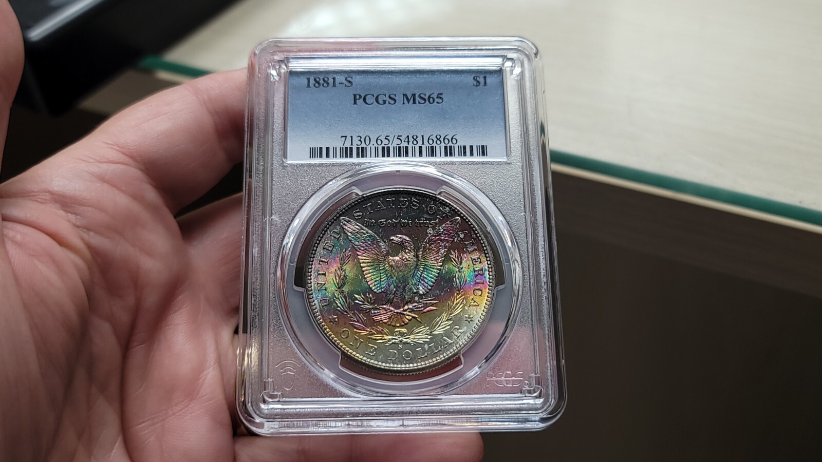 1881-S $1 MS65 PCGS