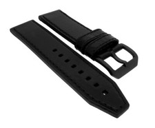 Police Splinter | Cinturino Per Orologio 24Mm In Pelle Nera Per P14688JSUS/13