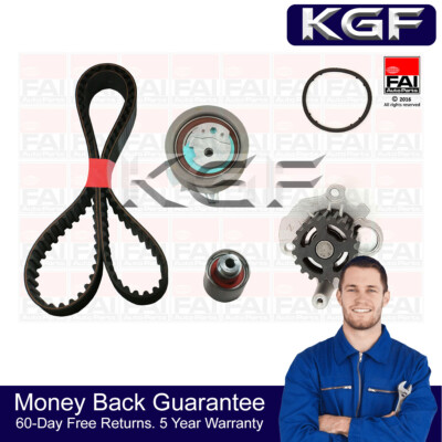 KGF Timing Cam Belt Kit + Water Pump Fits VW Audi Skoda Seat Ford