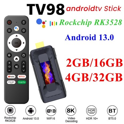 8K Ultra HD Android 13 TV Box WiFi 2.4G+5G Bluetooth 5.0 Streaming Media Player