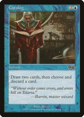 Magic the Gathering (mtg): USG: Catalog  (x 4)