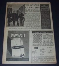 SORAYA-SAMANTHA EGGAR-MAXIMILIAN SCHELL-TOM STERN Turkish Magazine PINUP 46594