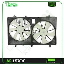 Radiator Condenser Cooling Fan Assembly For 2011 2012 2013-2016 Toyota Sienna