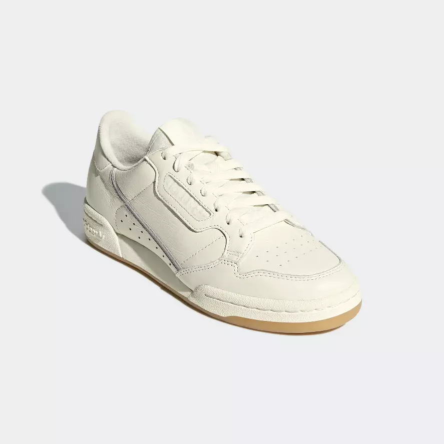 Adidas Women&#039;s Continental 80 W Casual Sneaker, Off White/ Orchid |