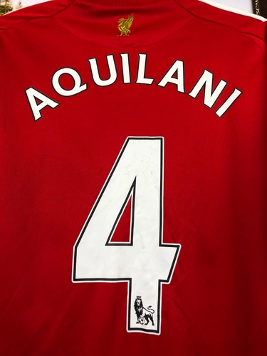 Liverpool Home Fußball Trikot 2006 Soccer #4 Aquilani Adidas Trikot Herren Größe M - Bild 15 von 15