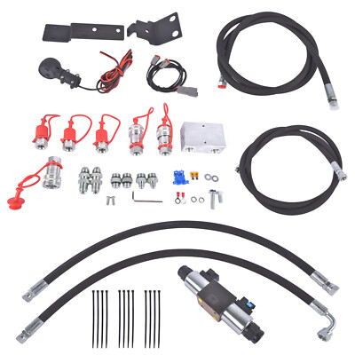 #ad #ad Third Function Valve Kit Black for MX4800 MX5200 MX5800 Kubota Tractors $297.00