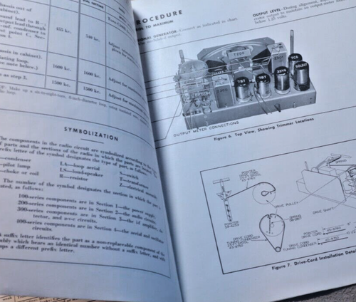 PHILCO RADIO DOMOWE MODEL 48-460 & 48-460-1 1947 8 stron Schemat części - Zdjęcie 2 z 7