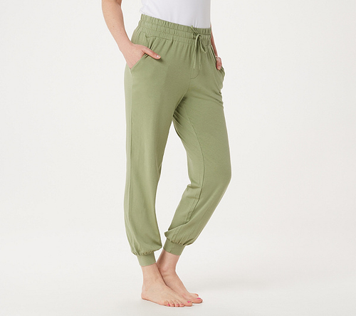AnyBody Regular Cozy Knit Jogger Pants 