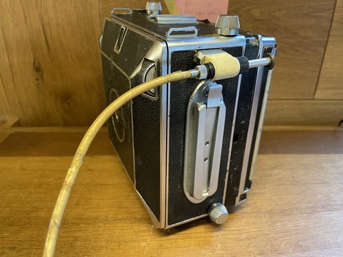 *Exc+5 w/ Grip* Linhof Super Technika IV 4x5 Large Format RF Film Camera From JP - Picture 11 of 24