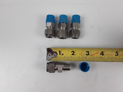 SYNC-LOK 13/4315 13/4314  Stainless Tube Compression Fitting Connector 1/2 4pcs