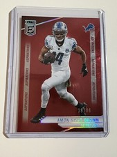 2024 Panini Donruss Elite Football Amon-Ra St. Brown Aspirations /86 