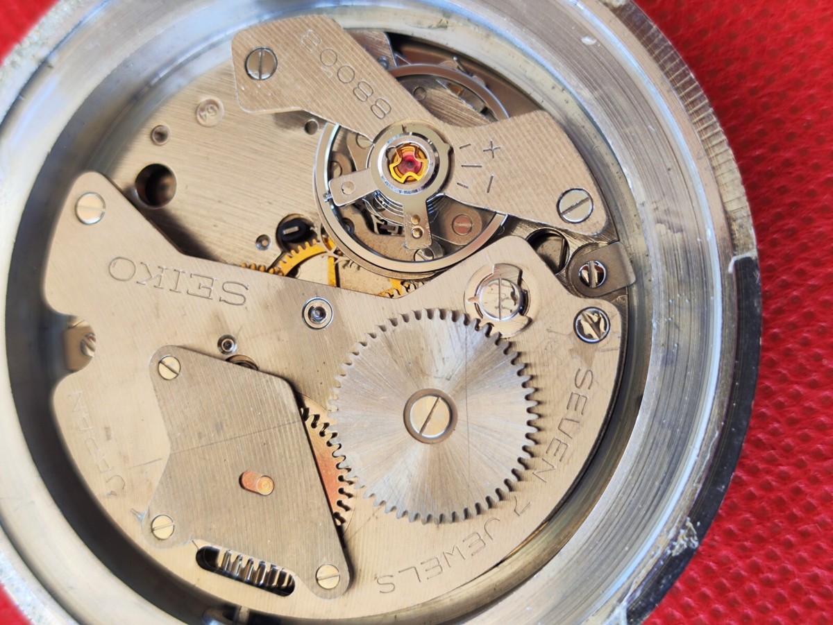 Seiko 88-5051 Stop Watch Manual Winding Men Watch Authentic