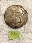 1923 S LIBERTY PEACE SILVER DOLLAR VG CONDITION LOT #X18