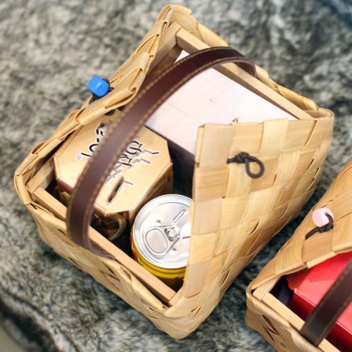 Wooden Storage Box Woven Candy Box Gift Packaging Basket Zongzi - Picture 8 of 13