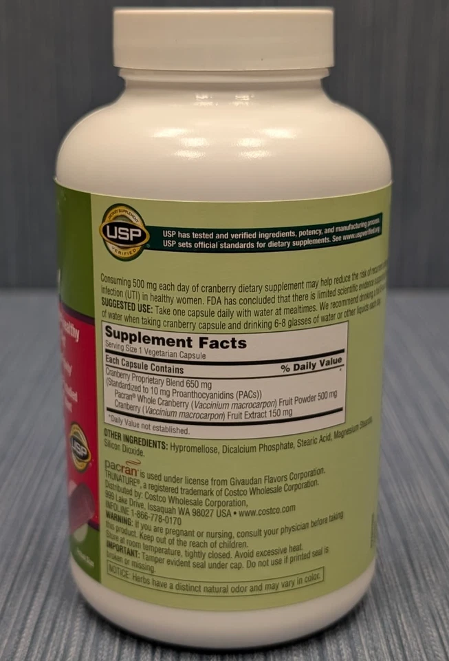 Trunature One Per Day Arándano 650 mg 140 Cápsulas EXP 05/2027 Foto 2 de 4