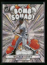 Willie McCovey 2023 Donruss Bomb Squad Rapture #BS4 San Francisco Giants