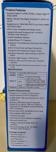 MSI DigiVOX ATSC (White) USB TV Tuner Stick - Picture 3 of 6