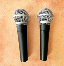 Shure SM58-LC Wired Microphone 3-Pin EXCELLENT -  Sold Individually