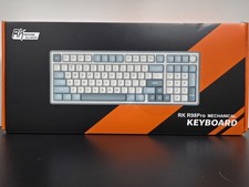 RK-R98Pro Beige Switch Wireless Mechanical Keyboard Cyan NEW/OPEN BOX DMG PKG