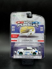Greenlight Hot Pursuit 2014 Nissan GT-R (R35) Stockholm Polis Sweden Chase J3