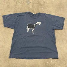 90S MOE COW BAND Charcoal T Shirt All Size S-5XL Gift Fan