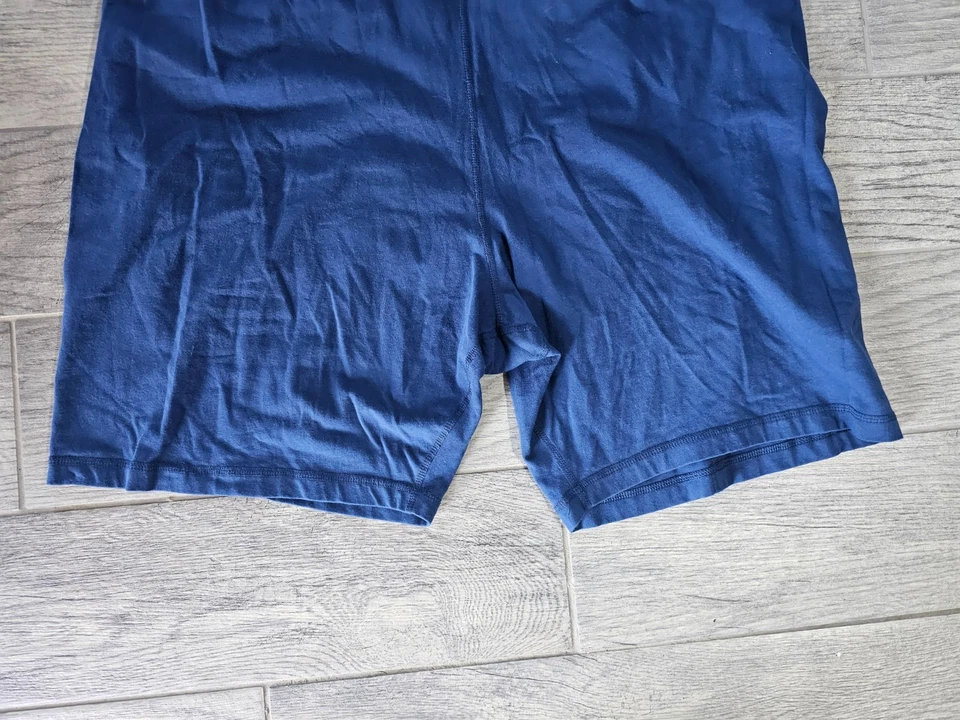 Pantalones Cortos Para Mujer Athletic Works DriWorks Apretados Talla 3X 24W-26W Azul Elástico Foto 3 de 4