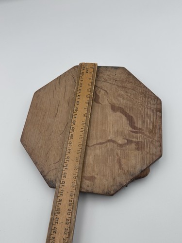 Frühe Vintage Robert Mouseman geschnitzte Eiche Teekanne Ständer - Bild 5 von 5