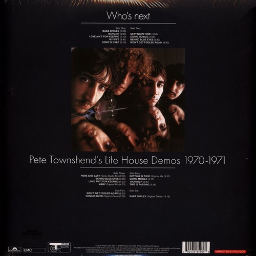 The Who - Who's Next : Life House Limited Edition (Vinyl 3LP - 2023 - Original) - Bild 3 von 3