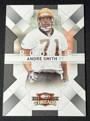 2009 Donruss Threads - Rookie Andre Smith #105 Rookies /999 (RC)