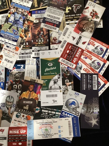 Ticket lot of 100+ All Football -  NFL, College,  USFL + - Picture 10 of 14