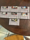 Super Nintendo SNES Authentic Games Lot of 7