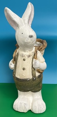 The Kroger Company - 19 Inch Rabbit Planter Boy - Outdoor, Easter, Decorative
