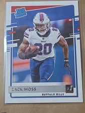 2020 Panini Donruss - Rated Rookie Zack Moss #330 (RC)