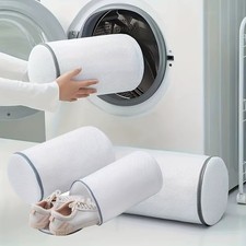 Mesh Shoe Washing Bag Zippered Laundry Wash Bag for Sneakers  Delicates