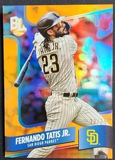 2024 Topps Big League Fernando Tatis Jr. Orange Foil /25 Padres SSP WR-73