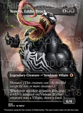 Venom, Eddie Brock - Anime Waifu High Quality Altered Art Custom card