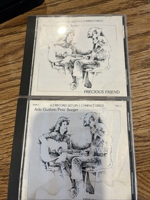 BOTH DISCS Precious Friend by Arlo Guthrie/Pete Seeger (CD, 1982,Warner Bros)