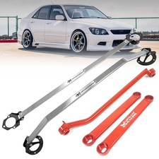 Megan Front Upper Rear Upper Rear Lower Strut Bar Brace For 01-05 Is300 Xe10 Megan Front Upper Rear Upper Rear Lower Strut Bar Brace For 01-05 Is300 Xe10