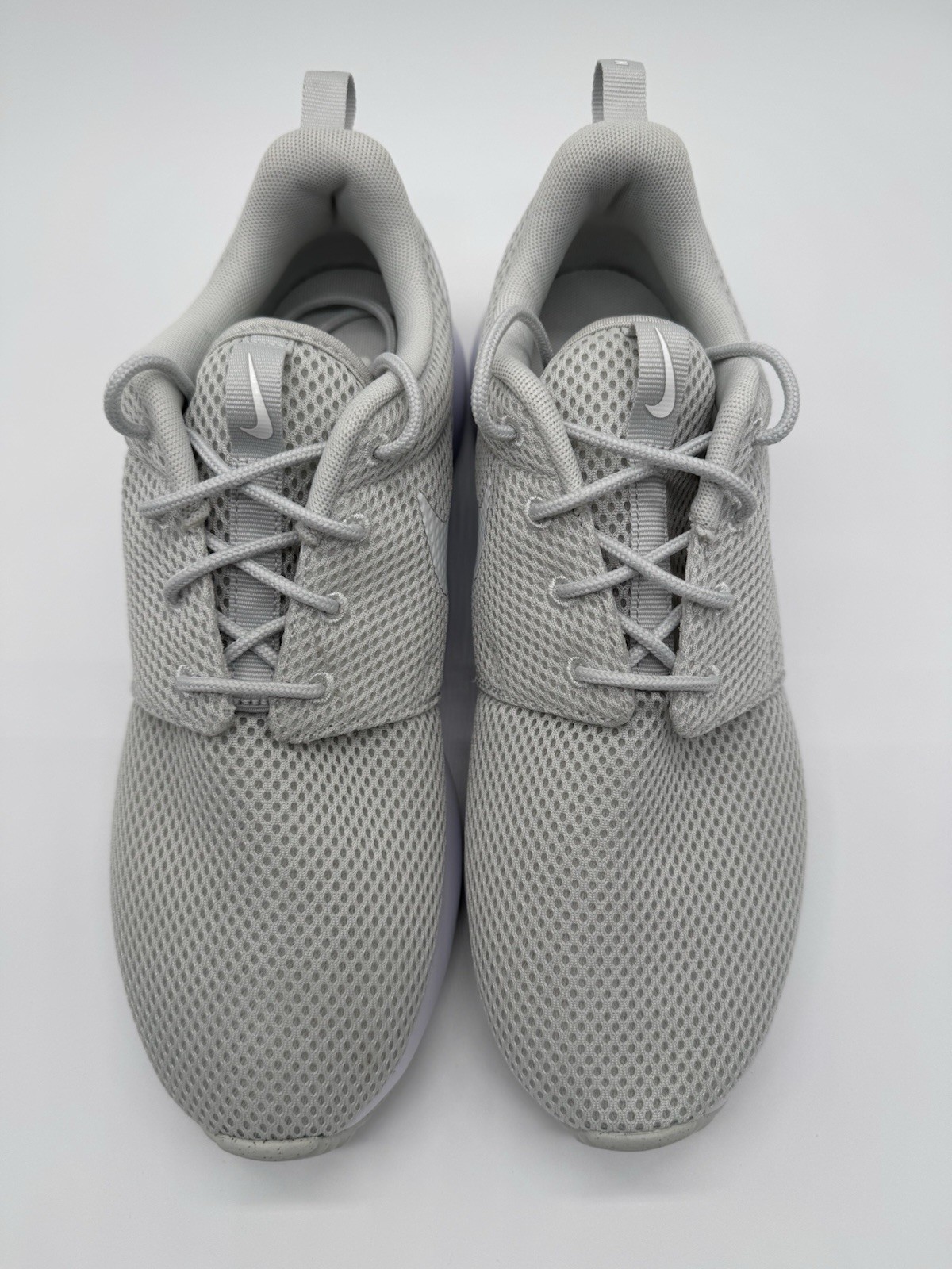Nike Gray Mesh Lightweight Lace Up Running Sneakers with Recycled Content