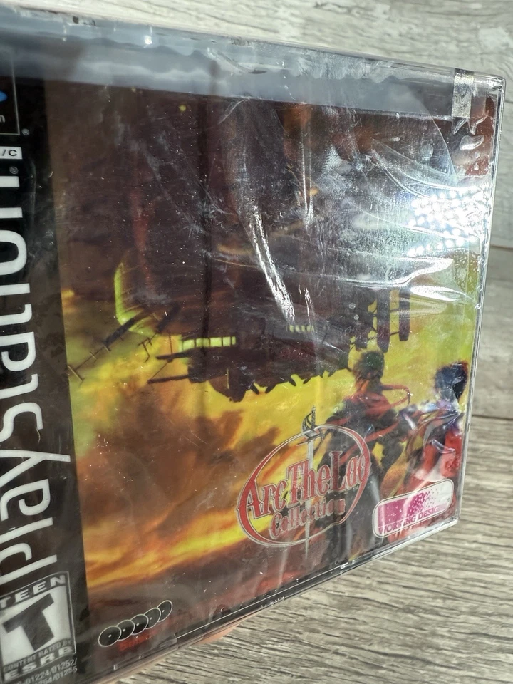 Arc the Lad Collection (Sony PlayStation 1 PS1, 2002) WATER DAMAGED( READ ) - Image 3 of 4