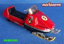 majorette moto neige shell #249 motoslitta neve made france 1970 diecast 1:64