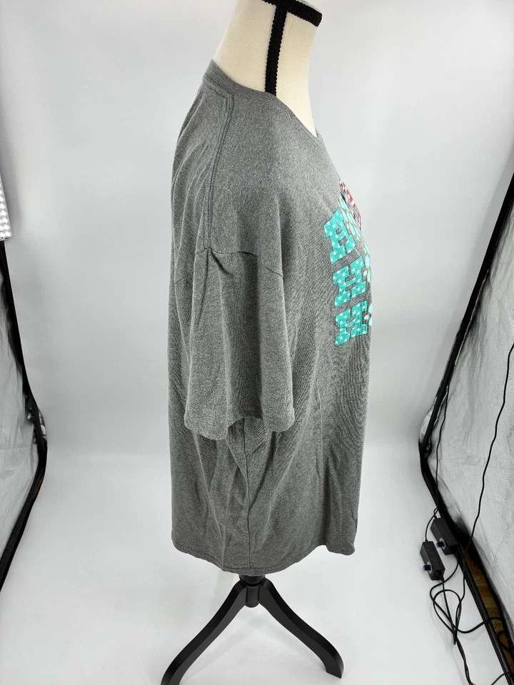 Camiseta Rural King Mujer XL Gráfica Gris Manga Corta Granja American Howdy Tee Foto 3 de 4