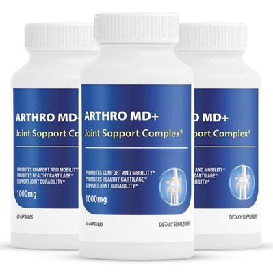 (3 Pack) Arthro MD+ Pills, ArthroMD Advanced Joint Support for Mobility