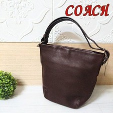 COACH shoulder bag one shoulder 9186 brown discontinued item 20a