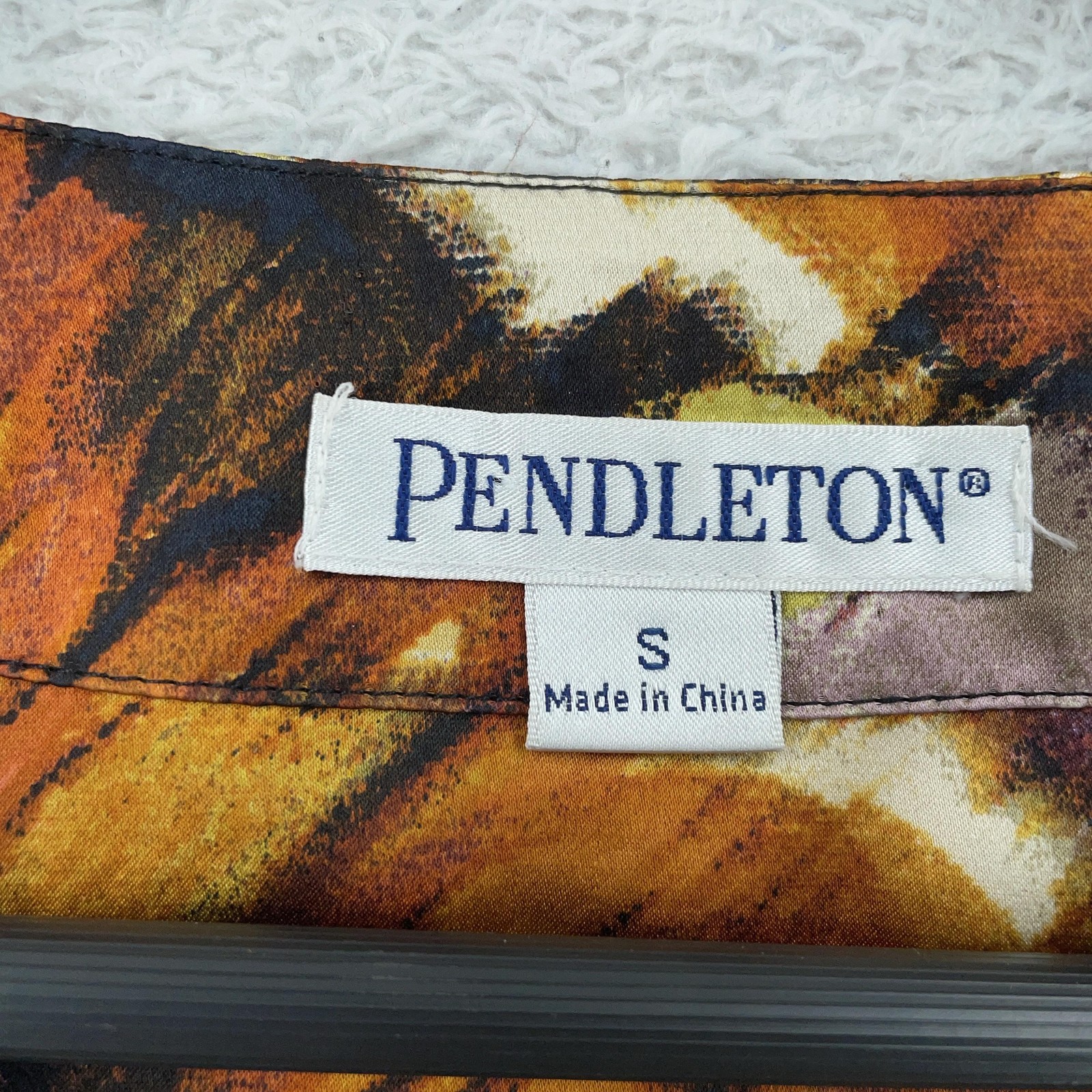 Pendleton Shirt Jacket Womens Small Colorful Flor… - image 7